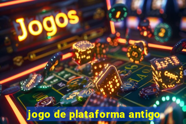 jogo de plataforma antigo